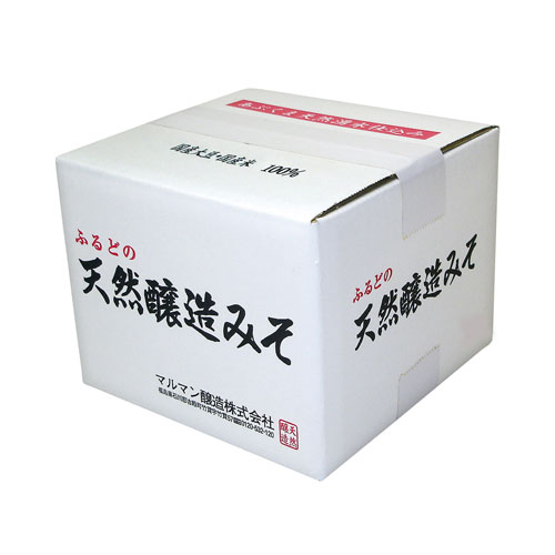ふるどの天然醸造みそ 10kgダンボール