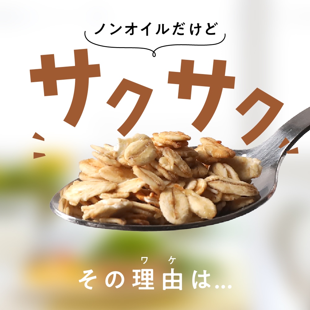 【ネット限定】ノンオイル米麹グラノーラ トトノイライフ プレーン 160g×3個