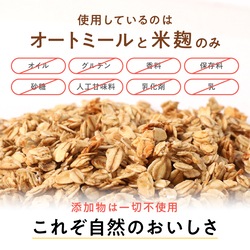 【ネット限定】ノンオイル米麹グラノーラ トトノイライフ　チョコ　160g×3個