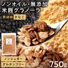 ノンオイル米麹グラノーラ トトノイライフ　黒胡麻きなこ　750g