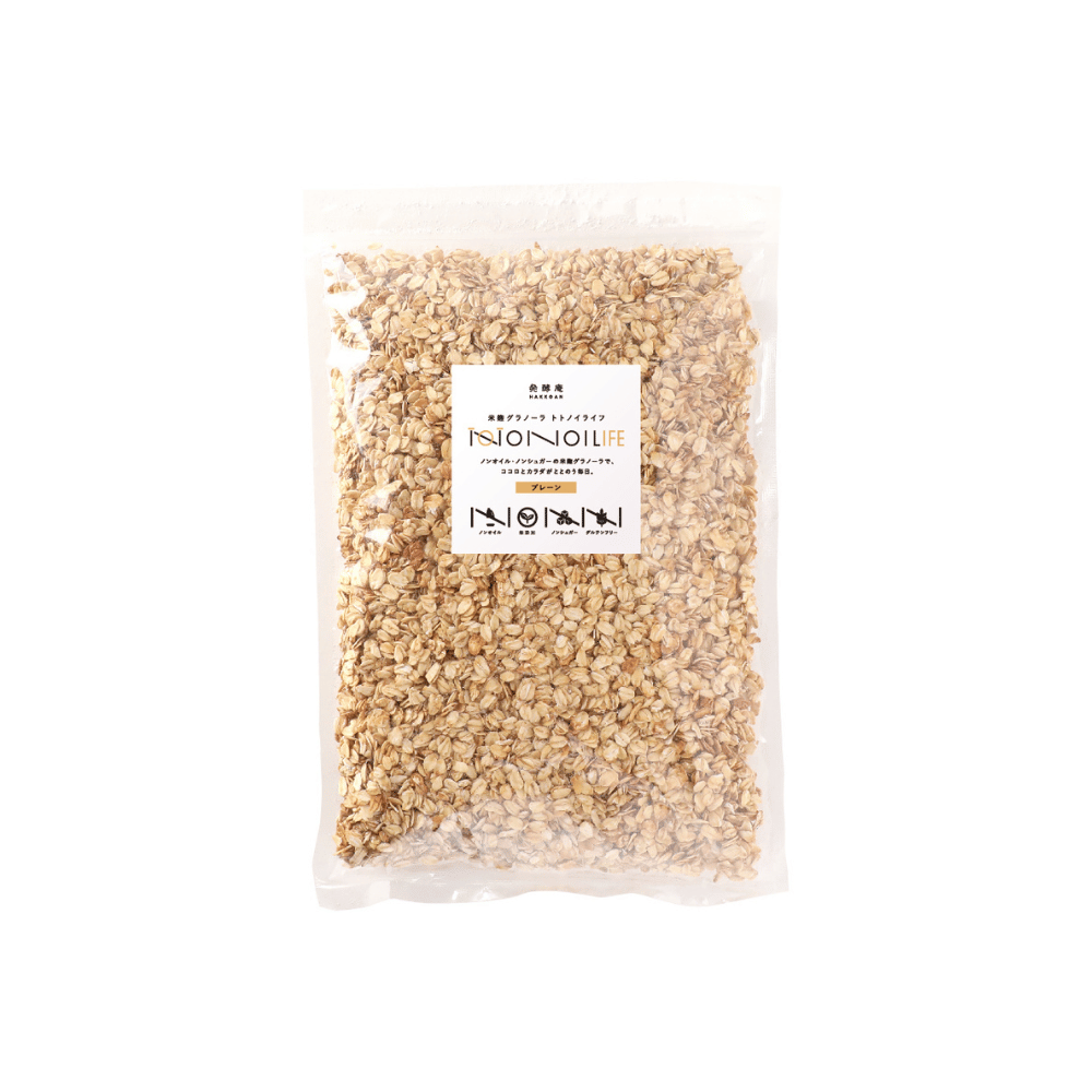 ノンオイル米麹グラノーラ トトノイライフ　プレーン 750g