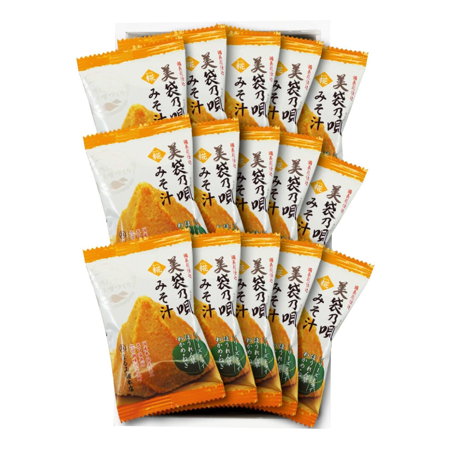 【ギフト・ご自宅用】フリーズドライみそ汁15食 セット＊MA-26