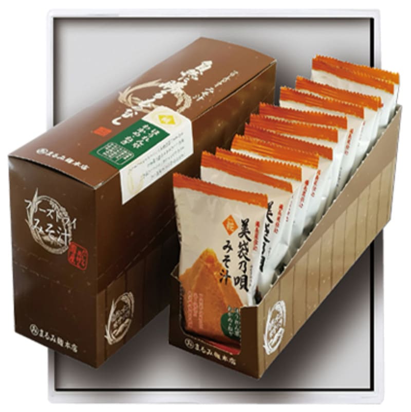 【ギフト・ご自宅用】　フリーズドライみそ汁 12食×2ケース セット＊　MA-27