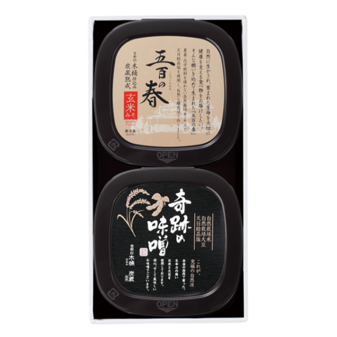 【ギフト・ご自宅用】　五百の春・奇跡の味噌＊　MA-13