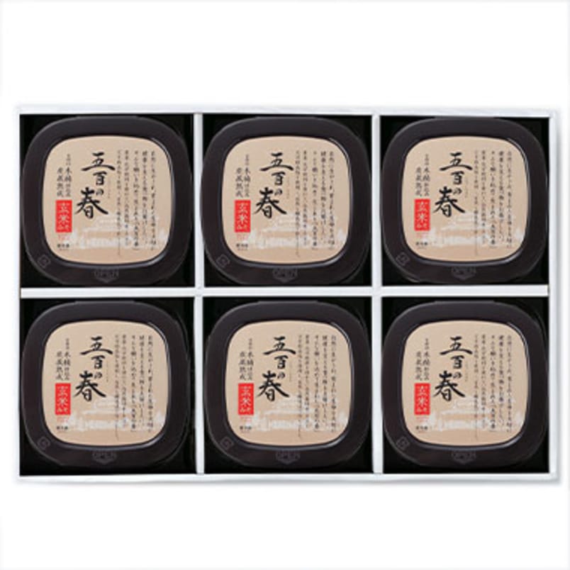 【ギフト・ご自宅用】五百の春　6個セット＊　MA-03