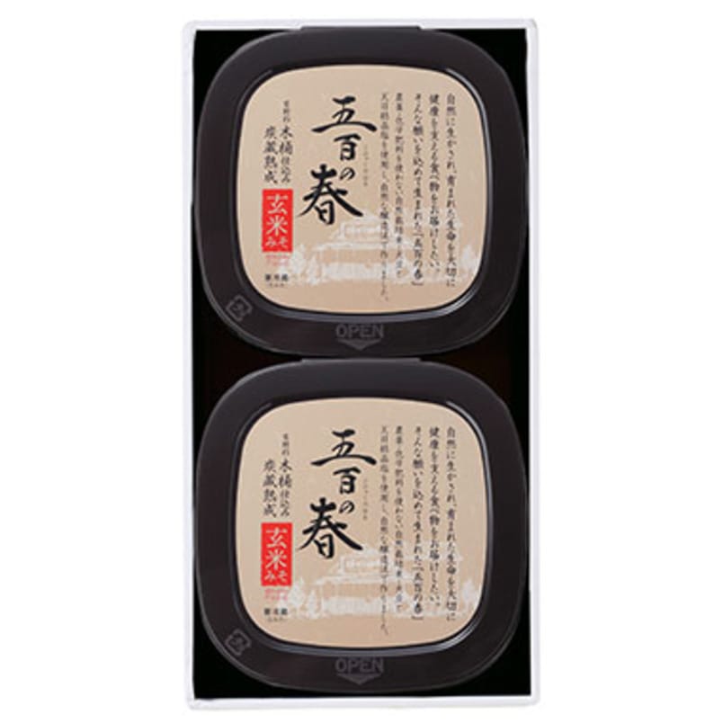 【ギフト・ご自宅用】五百の春　2個セット＊　MA-01