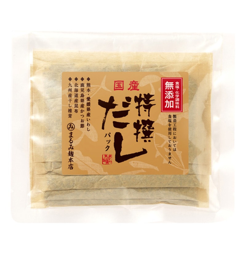 国産特撰だしパック　5パック入＊
