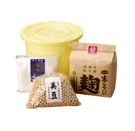 はじめての味噌づくりセット （樽つき）＊