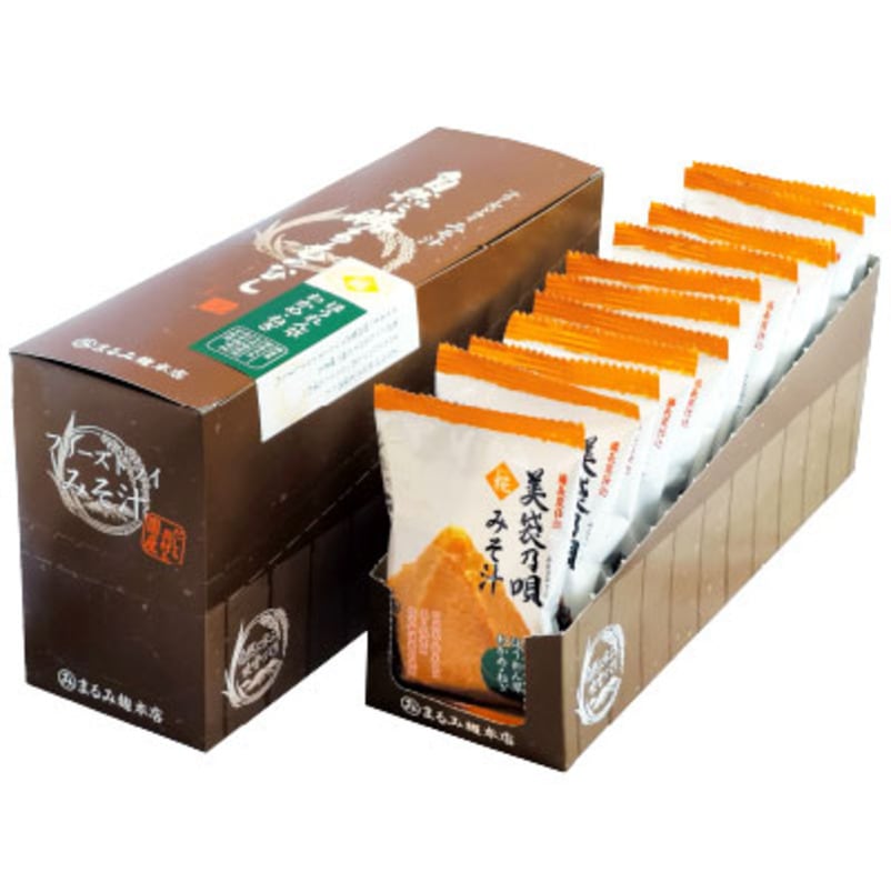 フリーズドライ味噌汁（ほうれん草）8.8g袋 （1食分）×12＊