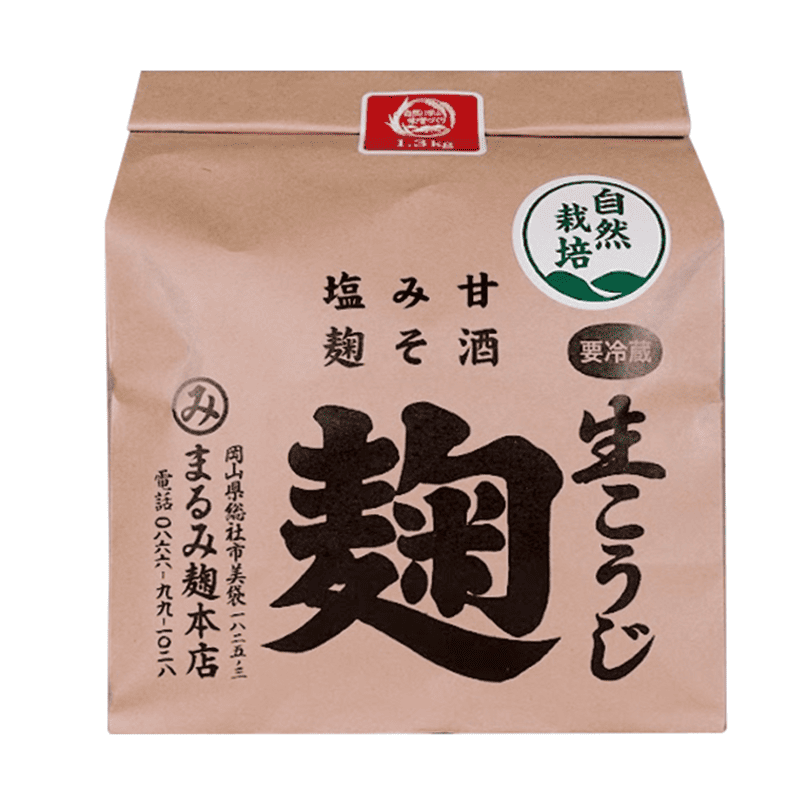 【2026年10月2日から順次発送】岡山県産　自然栽培　朝日米使用　 米こうじ 約1.3kg 生＊