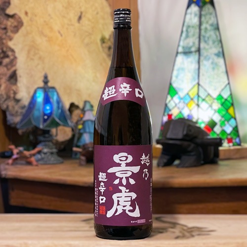 越乃景虎 超辛口 無糖加「紫ラベル」1800ml | 酒のマルミ 地酒 本格