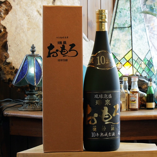 瑞泉酒造 瑞泉 おもろ 10年 長期熟成古酒 泡盛 43度 1800ml