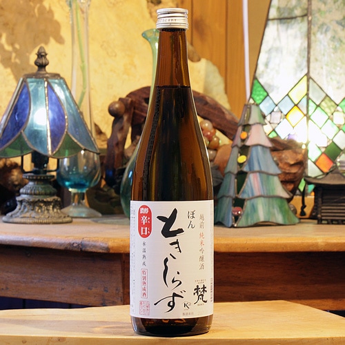 梵「ときしらず」濃醇辛口 氷温熟成 越前純米吟醸酒 720ml | 酒の