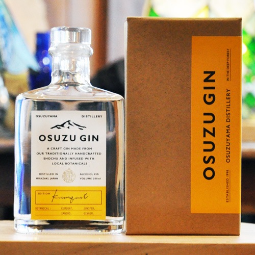 OSUZU GIN（オスズジン）「Kumguat｜金柑」45度 200ml | 酒の