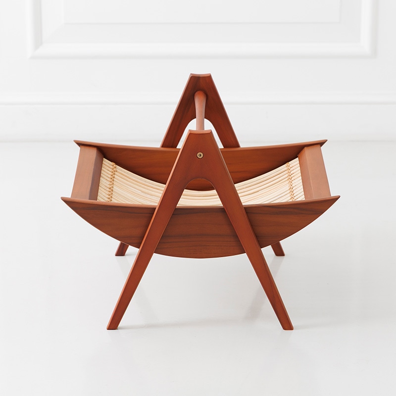 NO.544 マガジンラック（ライトブラウン）[MF-073]｜一点モノ