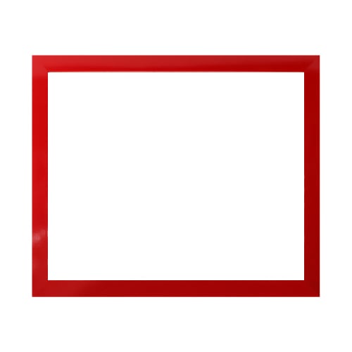 MRN-D3038-B(平型) 赤　[デッサン額縁/UVカットアクリル]　SN190/W30