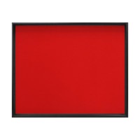 MRN-A4019-C ブラック×レッド(布)  　[油彩額縁/UVカットアクリル]　SN200/W10