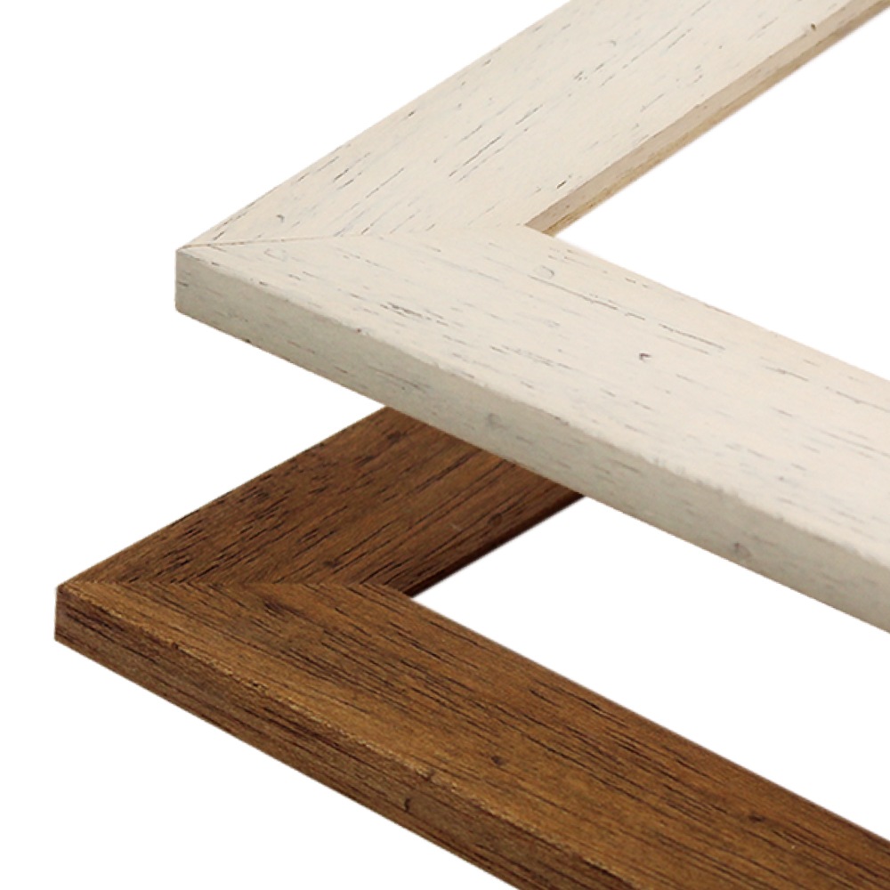 MRN-D6003-B ホワイト　[デッサン額縁/UVカットアクリル]　SN140/W35