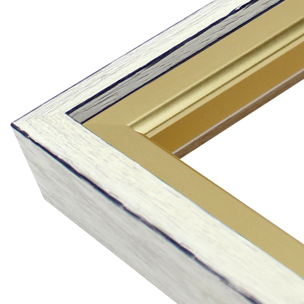 MRN-A6004-C アンティークホワイト　[油彩額縁/UVカットアクリル]　SN200/W20