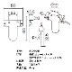 アルミ額縁用壁掛けフック　M-025 [M.R.N]