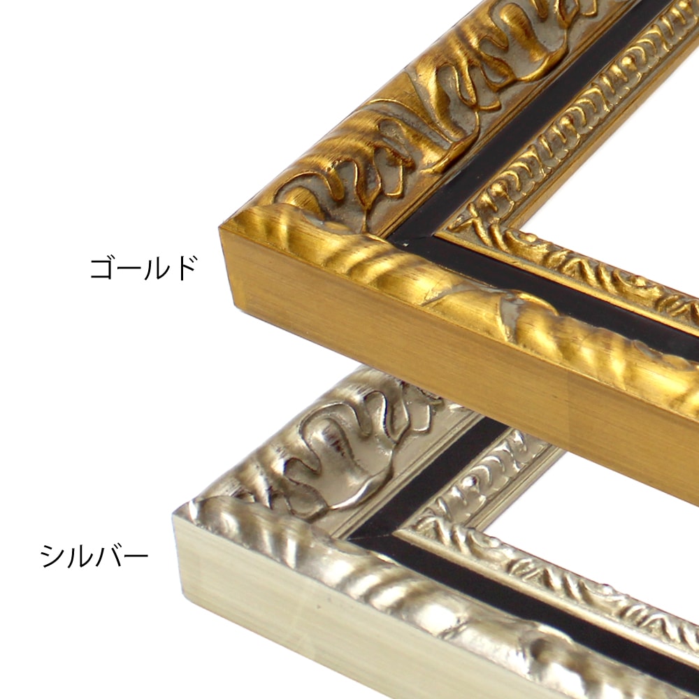 MRN-D3014-F シルバー　[デッサン額縁/UVカットアクリル]　SN300/W59