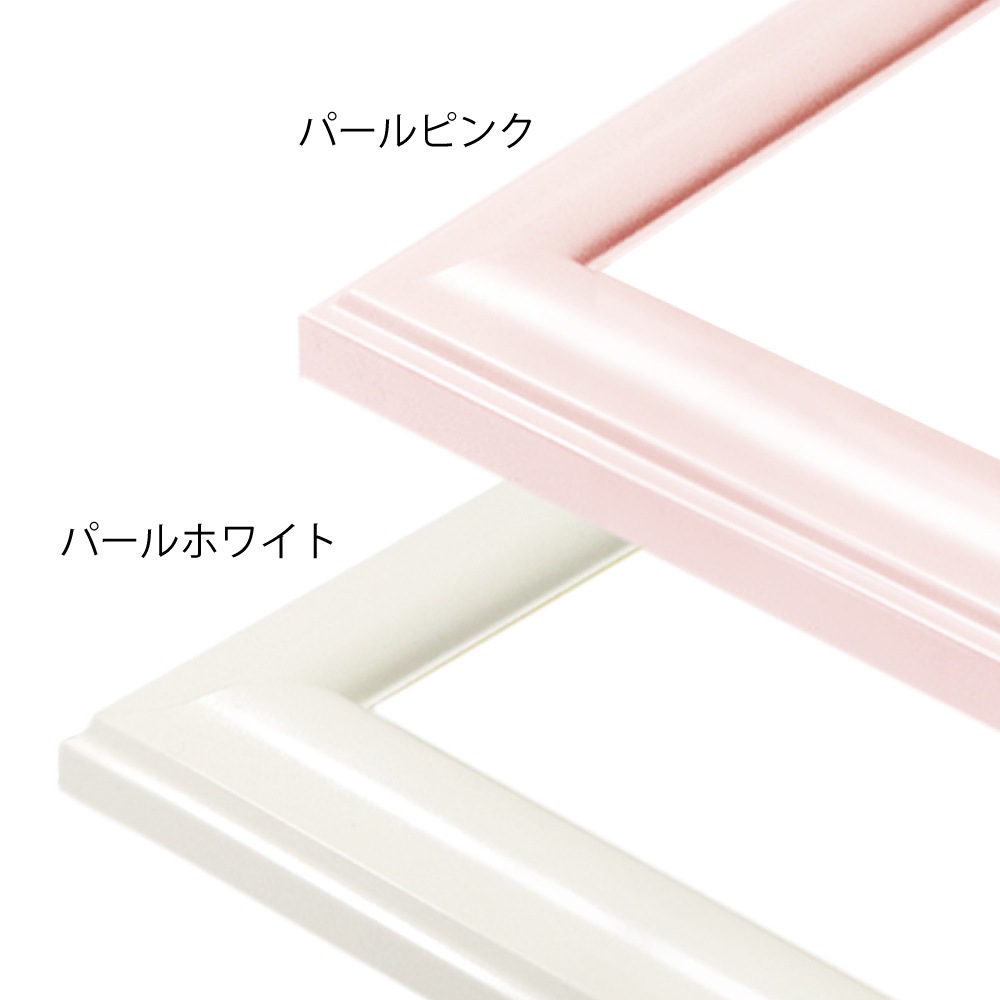 MRN-D9011-B パールホワイト　[デッサン額縁/UVカットアクリル]　SN180/W31