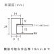 MRN-D9101-A ホワイト　[デッサン額縁/UVカットアクリル]　SN140/W14