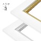 MRN-A1002-C ホワイト　[油彩額縁/UVカットアクリル]　SN240/W50