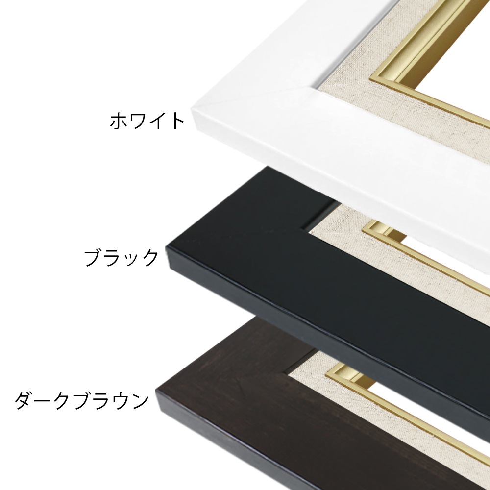 MRN-A1002-C ダークブラウン　[油彩額縁/UVカットアクリル]　SN240/W50