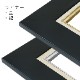 MRN-A1003-D ブラック　[油彩額縁/UVカットアクリル]　SN340/W76
