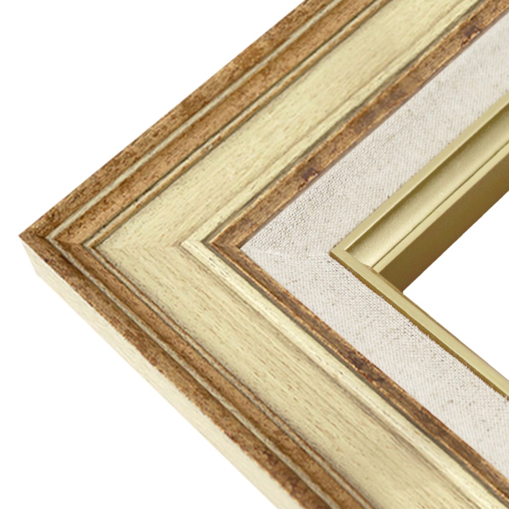 MRN-A3006-E アイボリー　[油彩額縁/UVカットアクリル]　SN280/W51