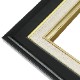 MRN-A3007-C ブラック　[油彩額縁/UVカットアクリル]　SN180/W45