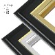 MRN-A3007-C ブラック　[油彩額縁/UVカットアクリル]　SN180/W45