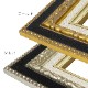 MRN-A3008-G ゴールド　[油彩額縁/UVカットアクリル]　SN340/W80