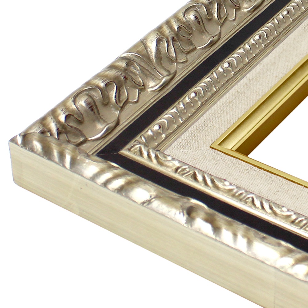 MRN-A3014-F シルバー　[油彩額縁/UVカットアクリル]　SN300/W59