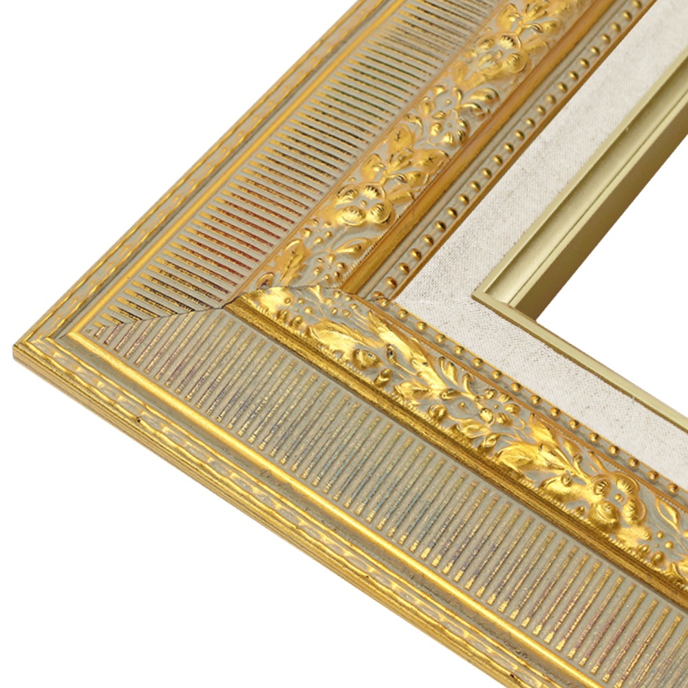 MRN-A3015-F ゴールド　[油彩額縁/UVカットアクリル]　SN340/W77