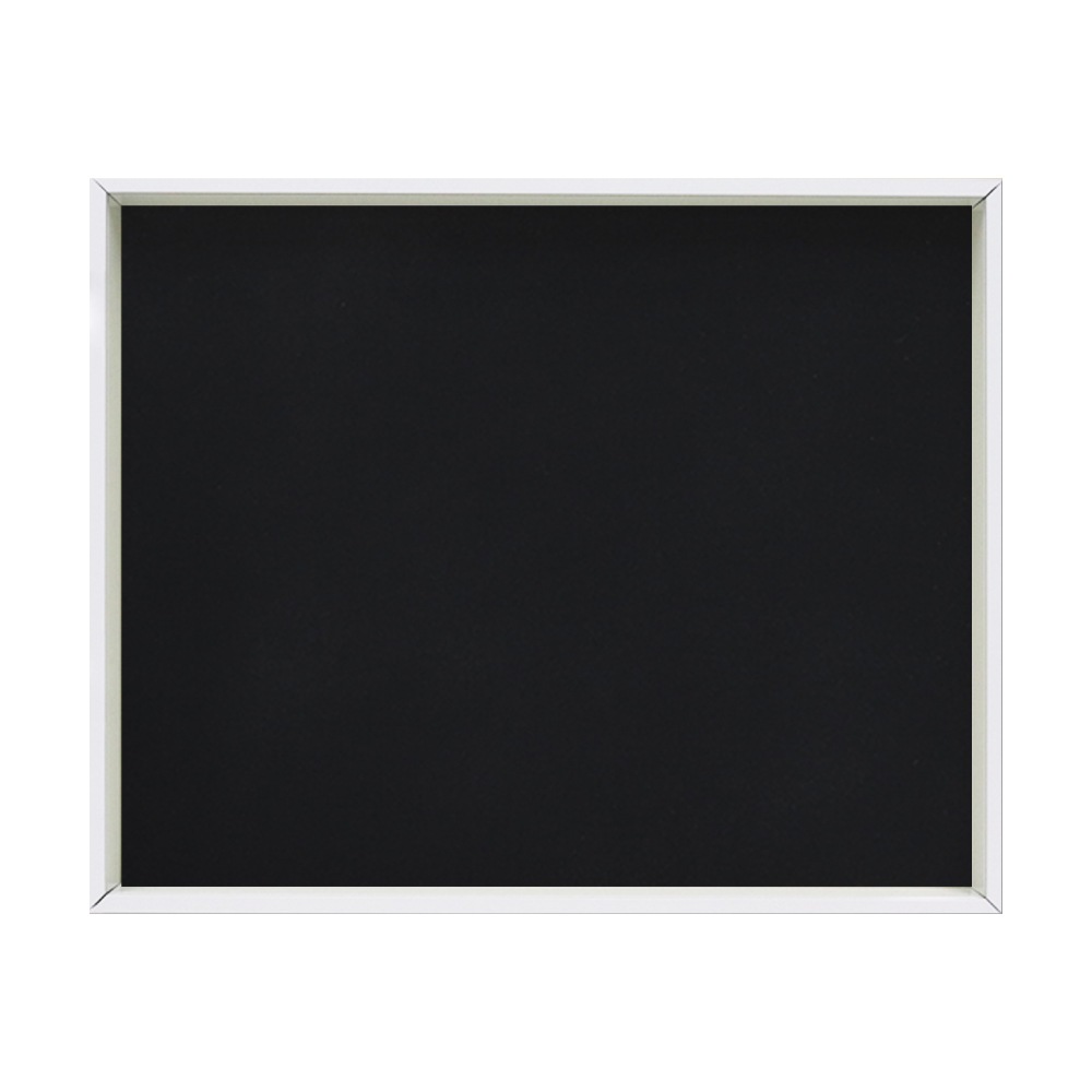 MRN-A4019-C ホワイト×ブラック(布)  　[油彩額縁/UVカットアクリル]　SN200/W10