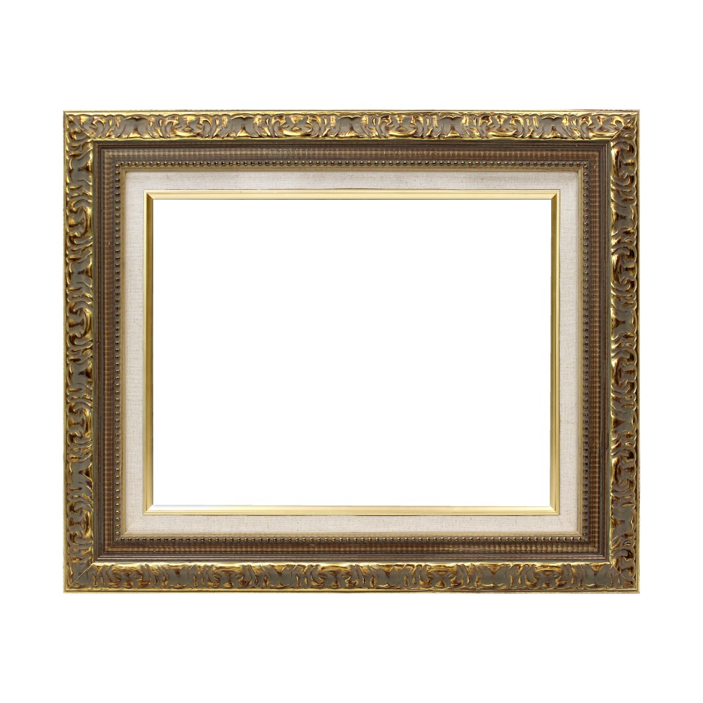 MRN-A3023-E ゴールド/ブラウン　[油彩額縁/UVカットアクリル]　SN250/W57