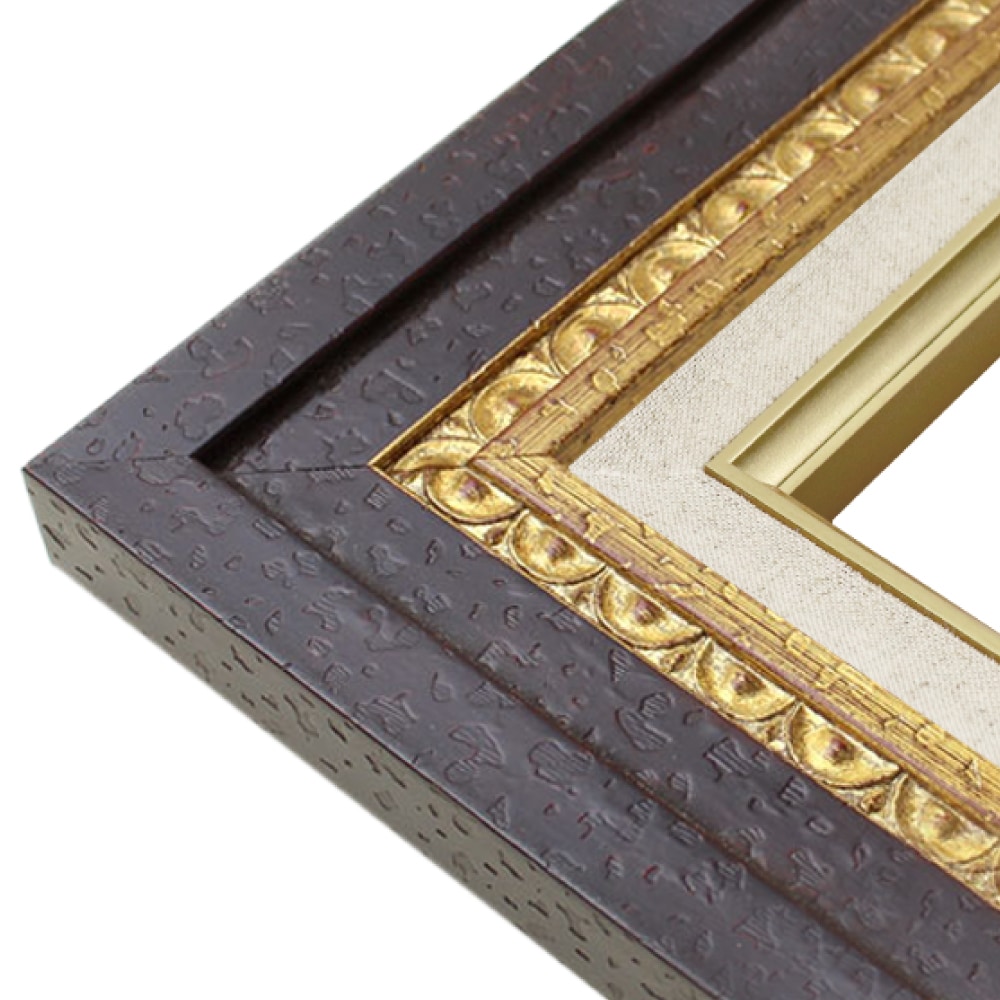 MRN-A3028-E マホガニー　[油彩額縁/UVカットアクリル]　SN280/W53