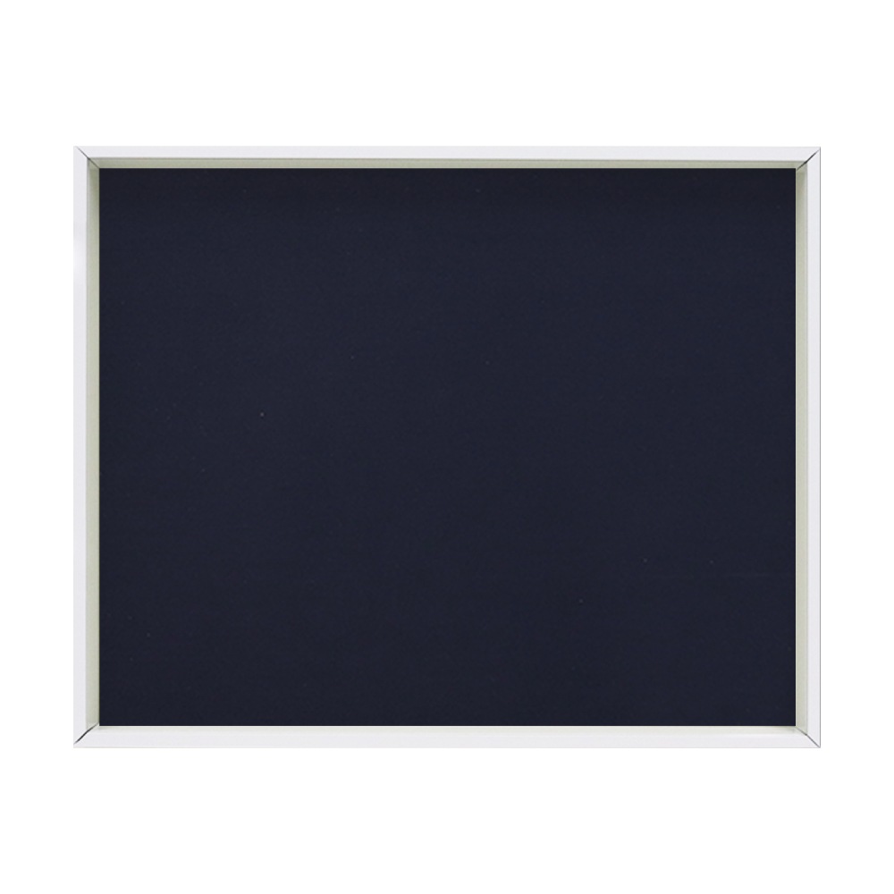 MRN-A4019-C ホワイト×ネイビー(布)  　[油彩額縁/UVカットアクリル]　SN200/W10