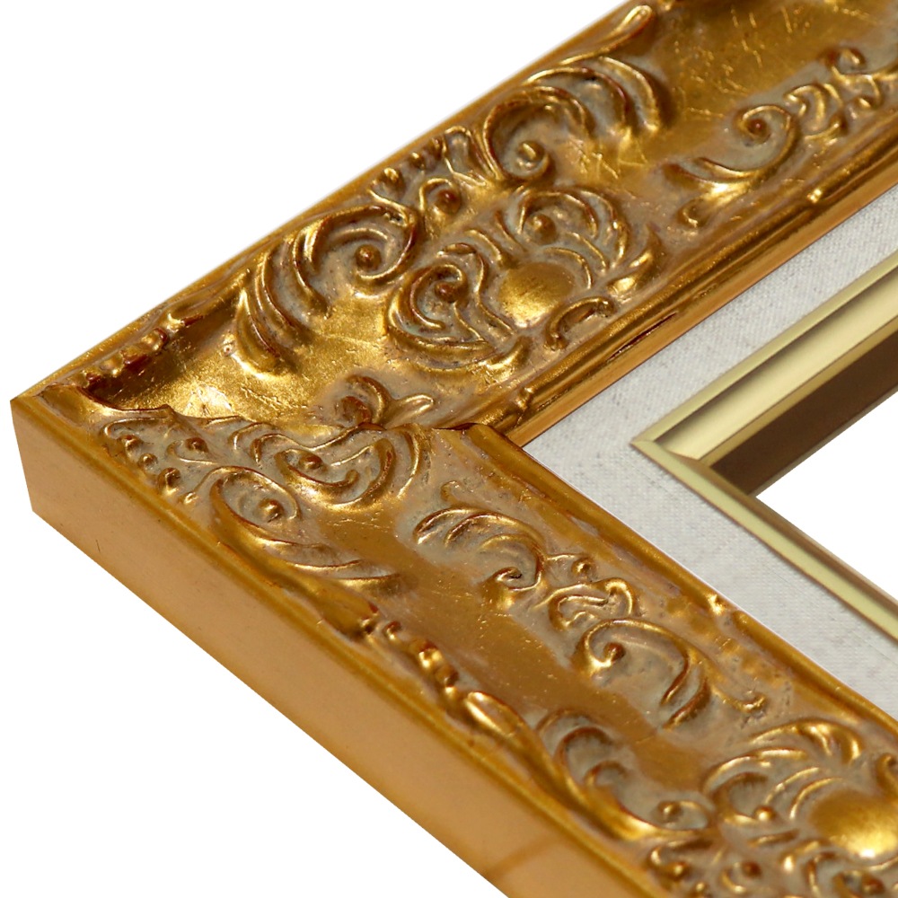 MRN-A5529-D ゴールド 　[油彩額縁/UVカットアクリル]　SN200/W50