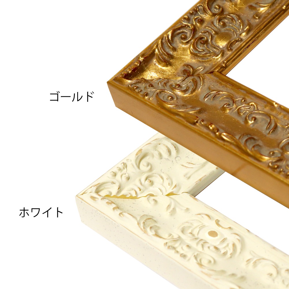 MRN-D5529-D ゴールド　[デッサン額縁/UVカットアクリル]　SN220/W50
