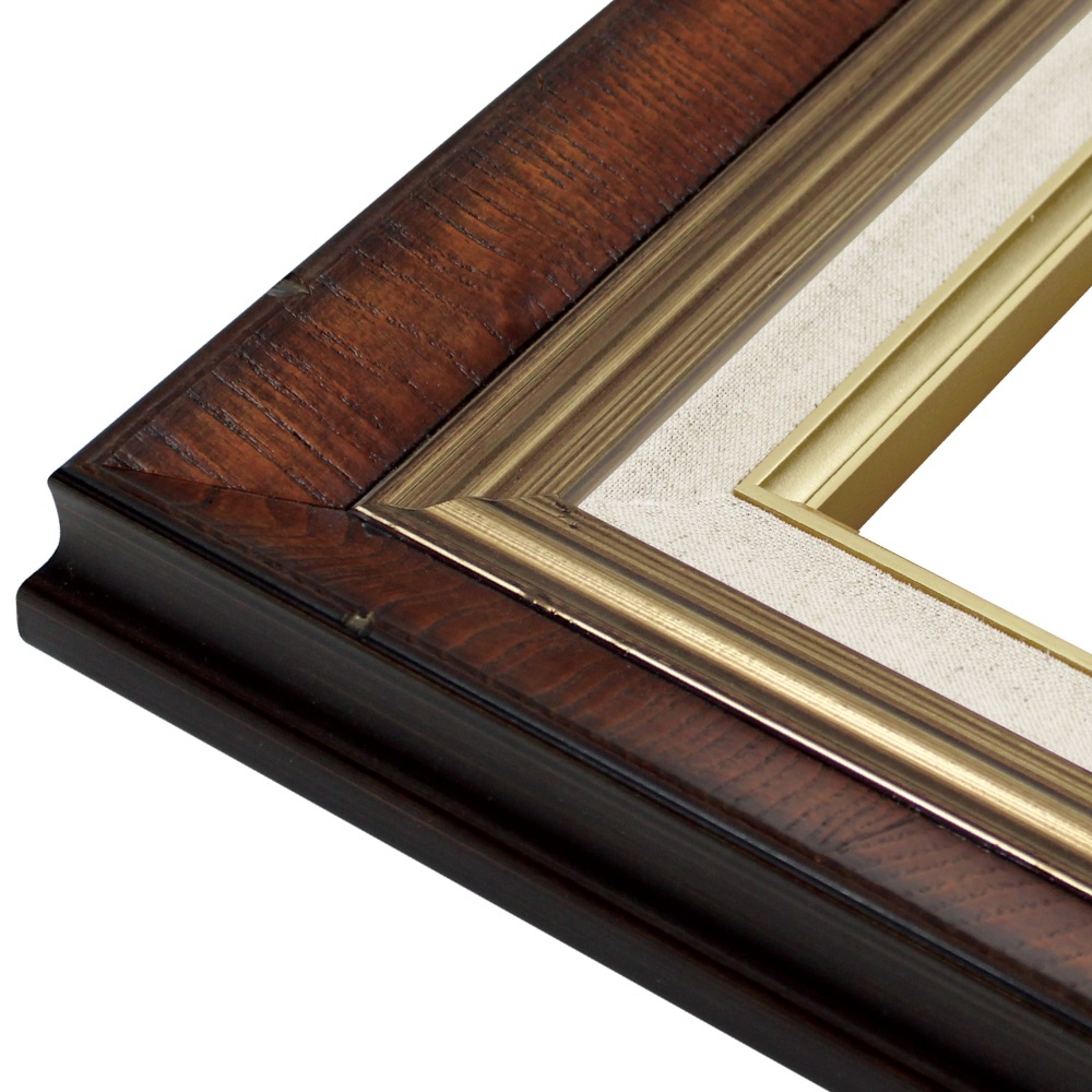 MRN-A5007-E ブラウン　[油彩額縁/UVカットアクリル]　SN280/W53