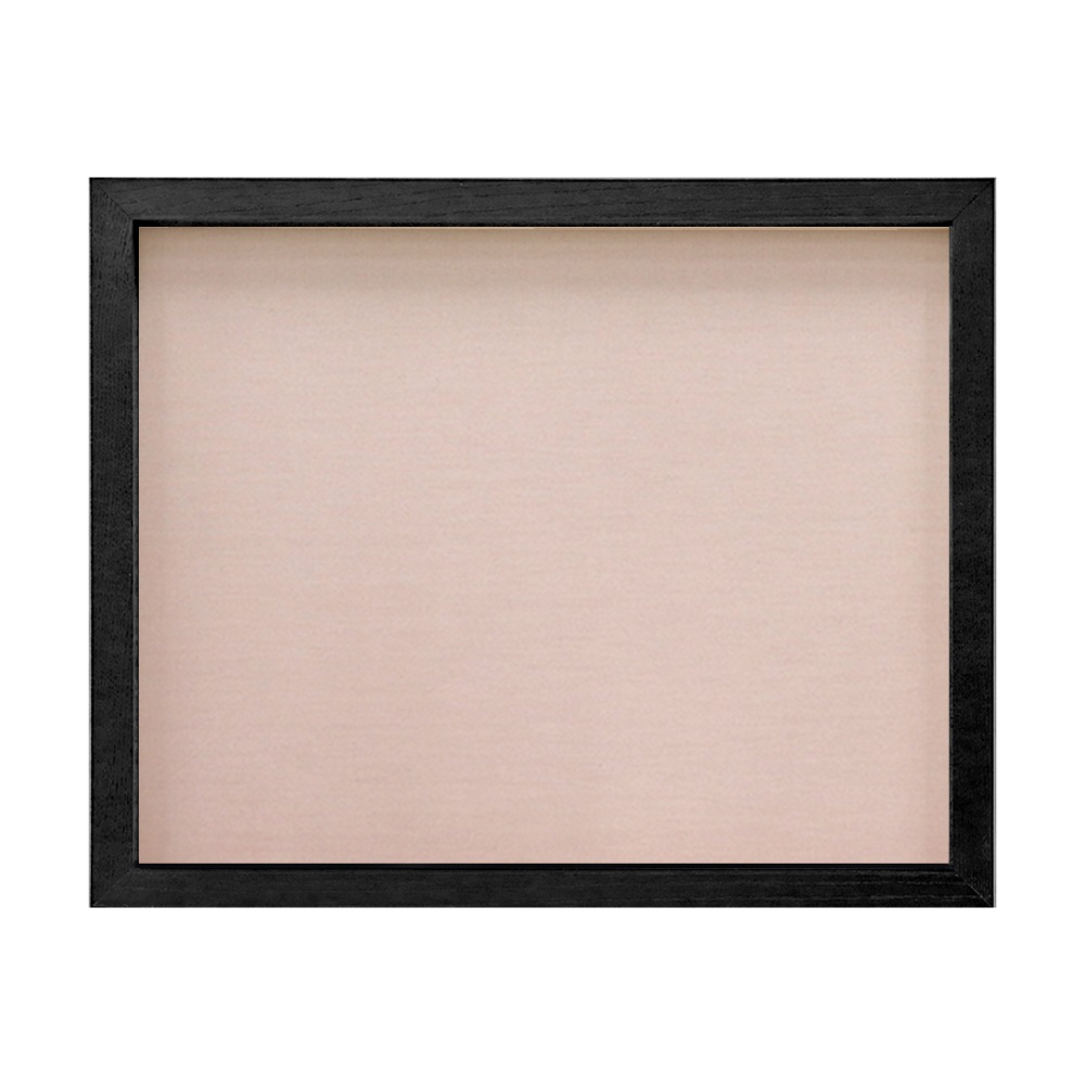 MRN-A5510-C 黒×ピンク(布) 　[油彩額縁/UVカットアクリル]　SN220/W23