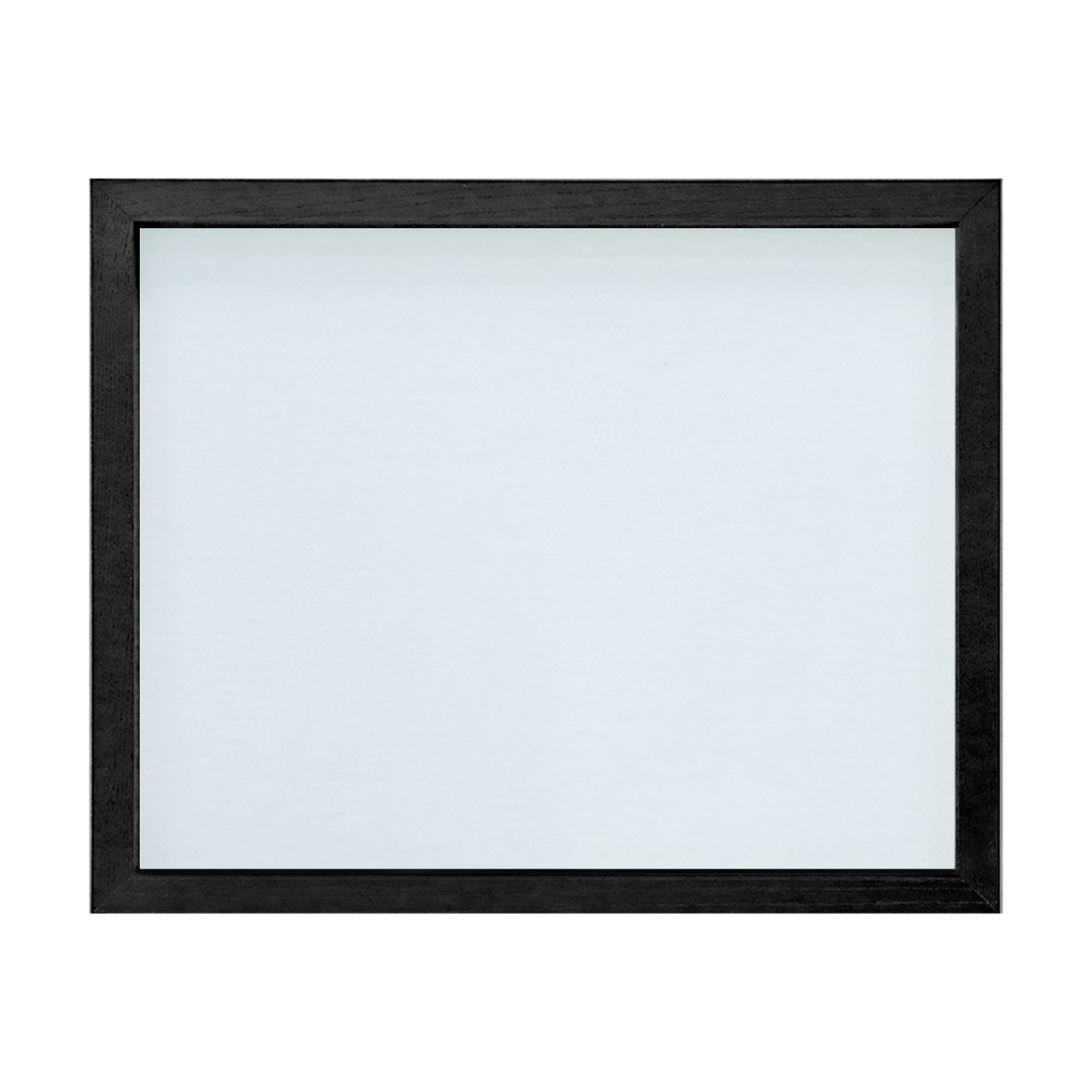 MRN-A5510-C 黒×ブルー(布) 　[油彩額縁/UVカットアクリル]　SN220/W23