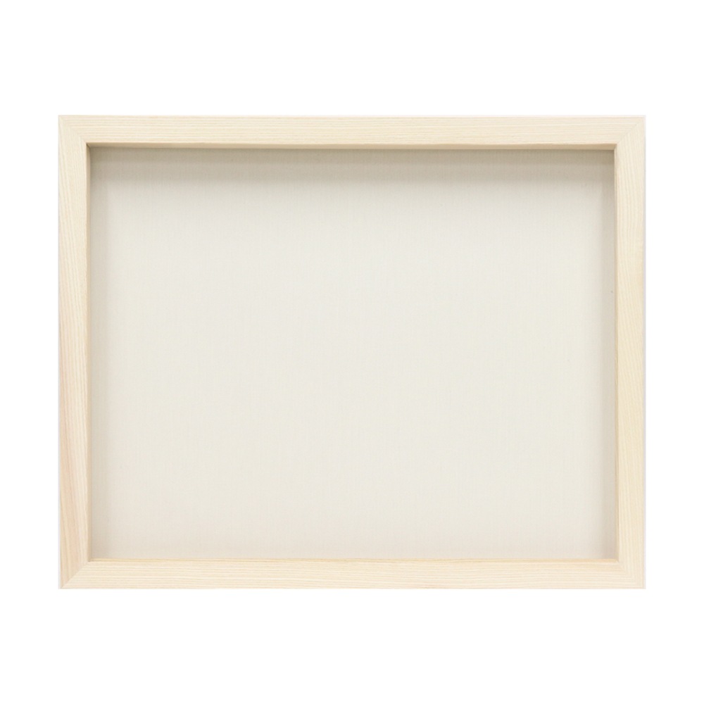 MRN-A5510-C 無垢×ベージュ(布) 　[油彩額縁/UVカットアクリル]　SN220/W23