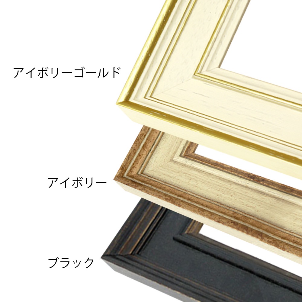 MRN-D3006-E ブラック　[デッサン額縁/UVカットアクリル]　SN280/W51