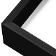 MRN-S4019-C ブラック　[ボックス額縁/UVカットアクリル]　SN200/W10