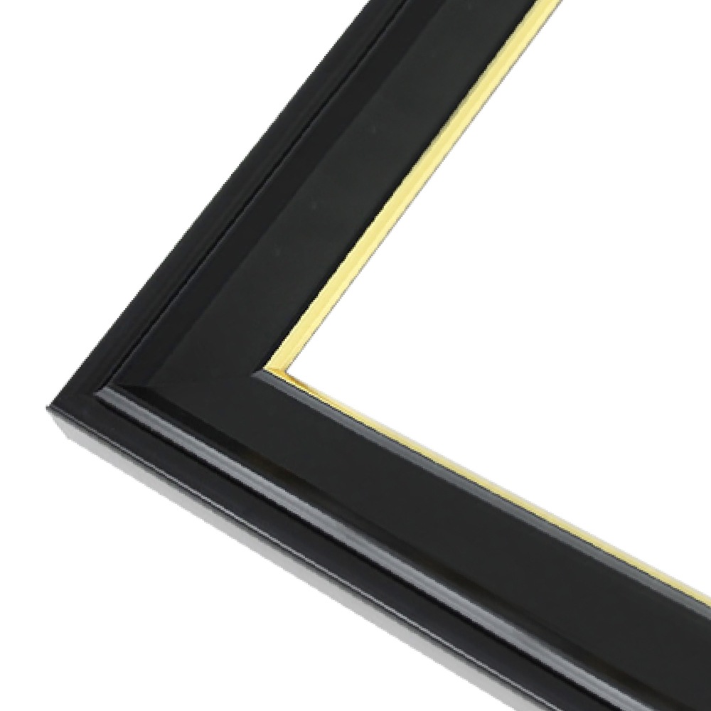 MRN-D3007-C ブラック　[デッサン額縁/UVカットアクリル]　SN180/W45