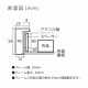 MRN-A5511-D  無垢×ブルー(布) 　[油彩額縁/UVカットアクリル]　SN280/W23